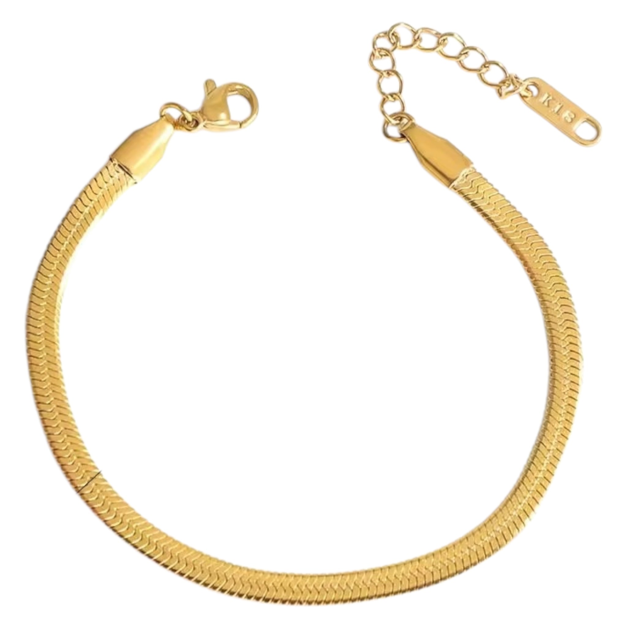 Fladt slangearmbånd