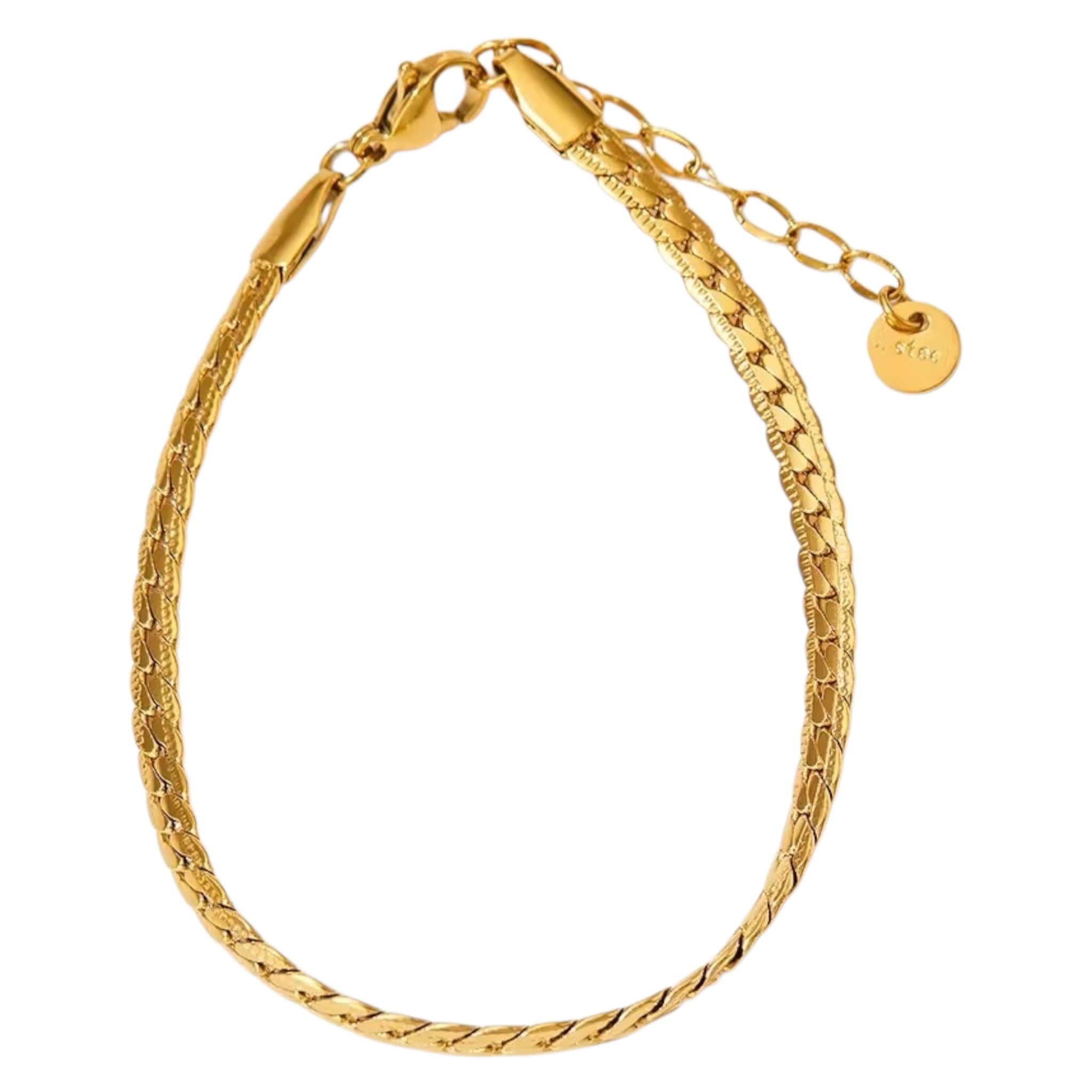 Armbånd med fine flettede detaljer